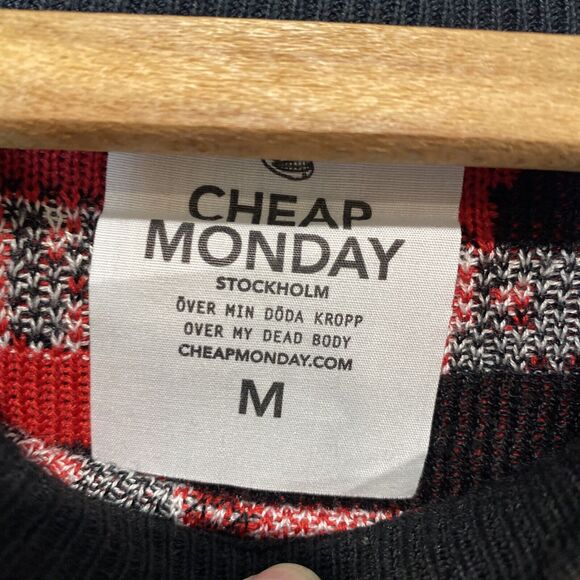 Cheap Monday Unisex Medium Stranger Than‎ Fiction Knit Show Me Love Sweater - Picture 6 of 16